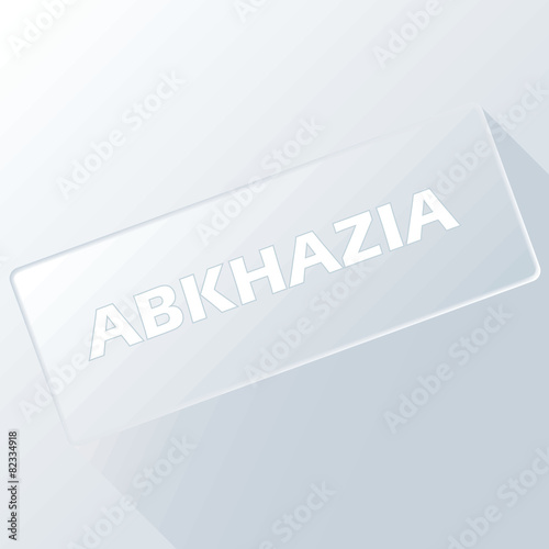 Abkhazia unique button