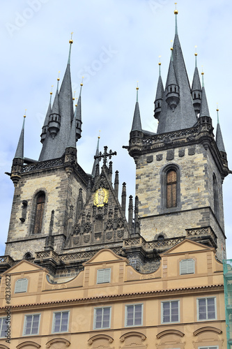 Praga Chiesa di Santa Maria di Týn © franco ricci