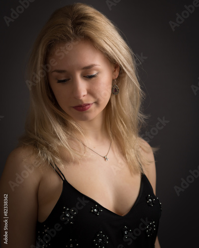 Portrait Of A Beautiful Young Woman