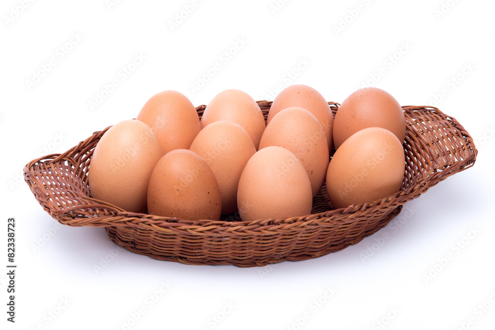 Basket of eggs Basket of eggs