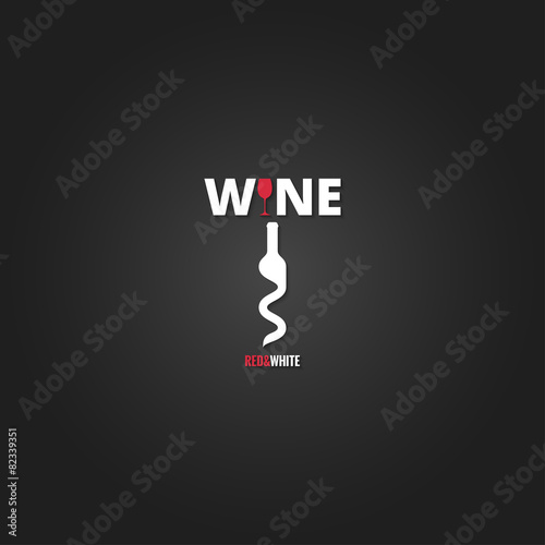 wine cellar bottle concept design background