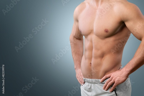 Abdominal Muscle. Fit torso