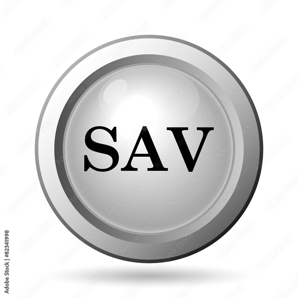 SAV icon ilustración de Stock | Adobe Stock