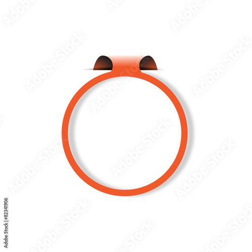 etichetta cerchio design, vettoriale, illustrazione