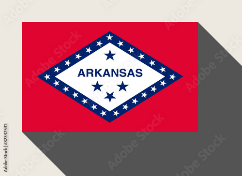 American State of Arkansas flag