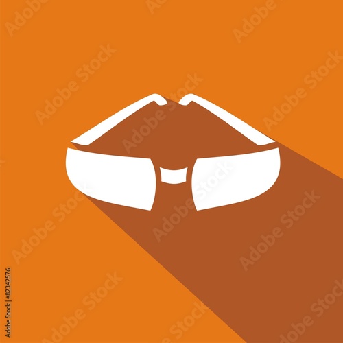 Icono gafas de sol sombra