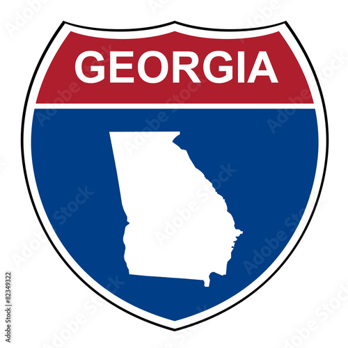 Georgia interstate highway shield