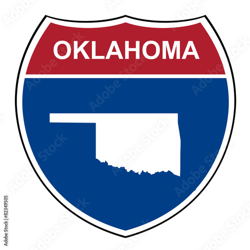 Oklahoma interstate highway shield