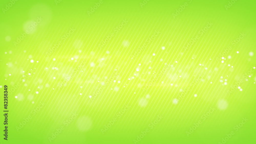 glowing bokeh circles green loop background shallow DOF