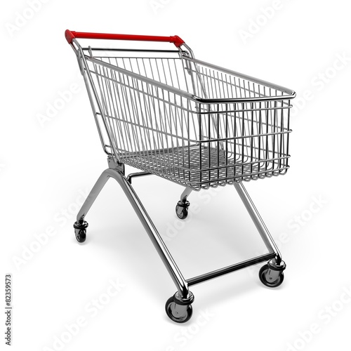 Shopping Cart. 3D. Shopping Cart