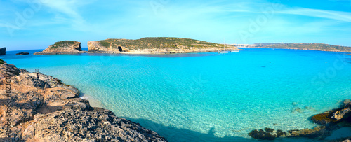 blue lagoon Comino island Malta Gozo © luchschenF