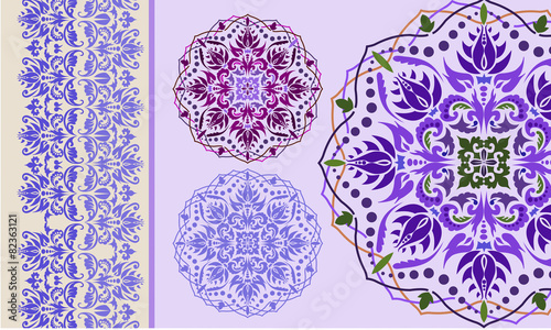 Mandala round ornament
