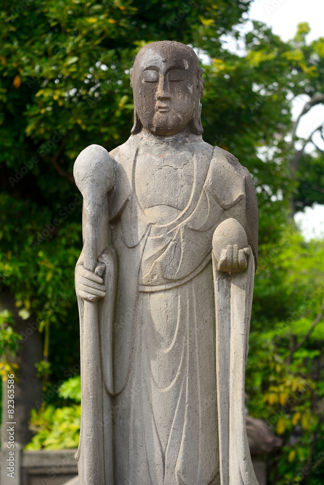 Jizo bodhisattva, Tokyo, Japan