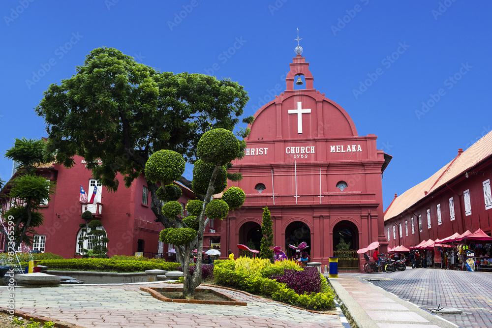 Christ church in Malacca