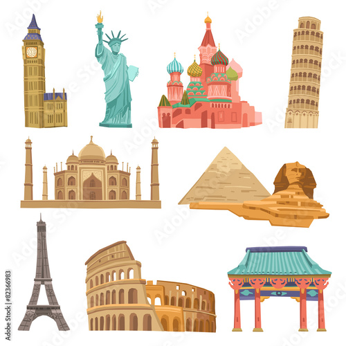 World Landmarks Set