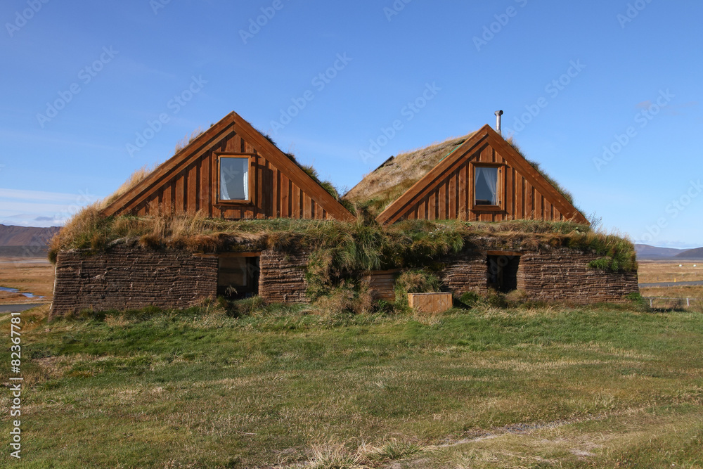 Obraz premium Moedrudalur Farm Island 1