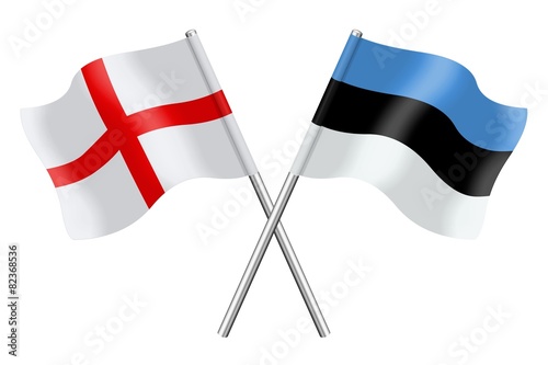 Flags: England and Estonia Free Download Flags: England and Estonia - GFXLoad