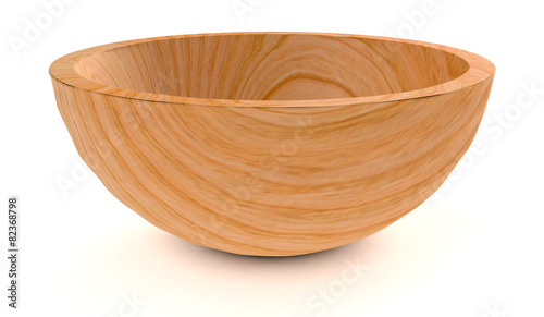 фотографія wooden bowl