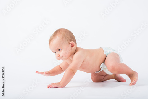 Crawling child