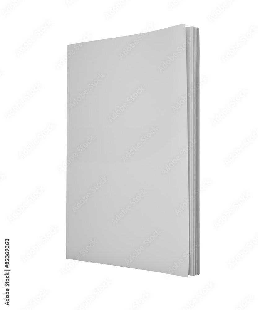 Magazine. 3D. Blank magazine cover II Magazine. 3D. Blank magazine cover II