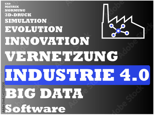 Industrie 4.0 - die moderne Fabrik