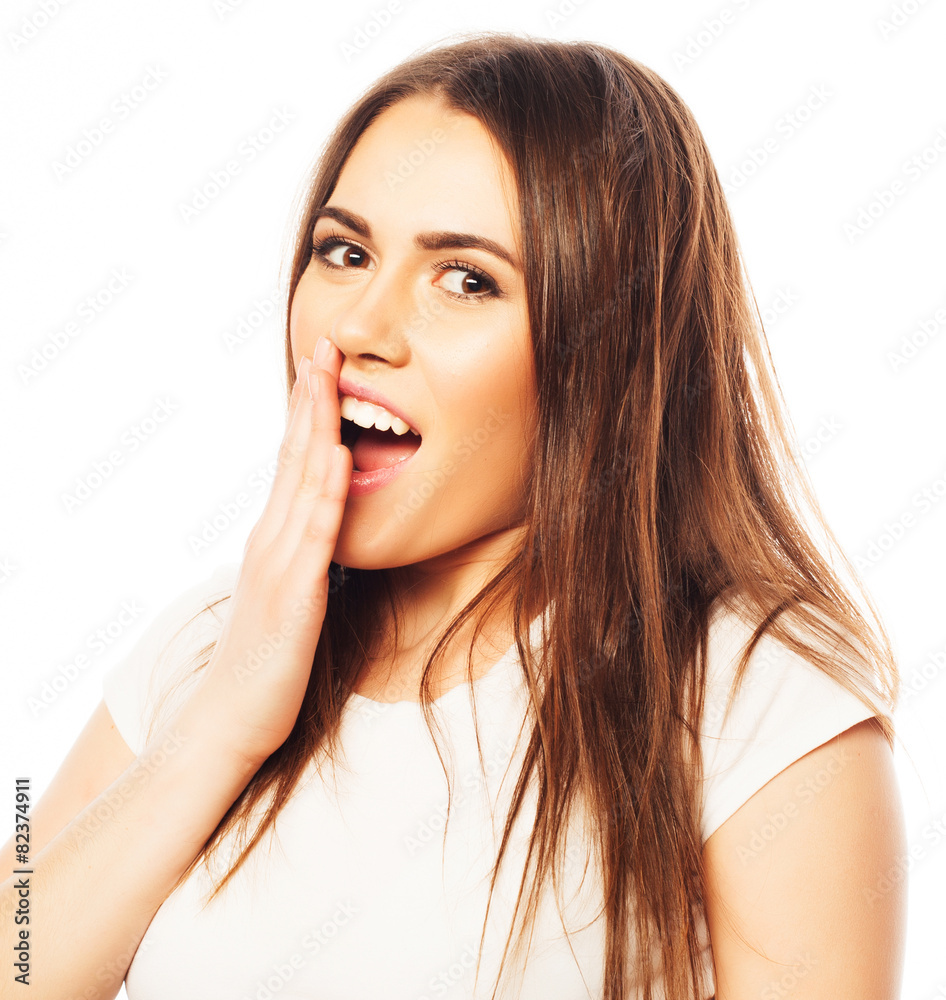 Beautiful young  woman