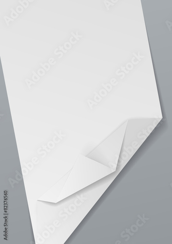 3d White Paper Background