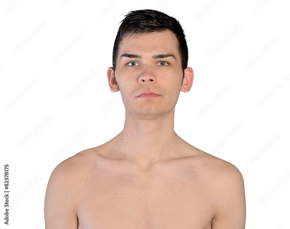 Fototapeta premium Young man looking camera