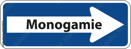 Einbahnstraße - Schild