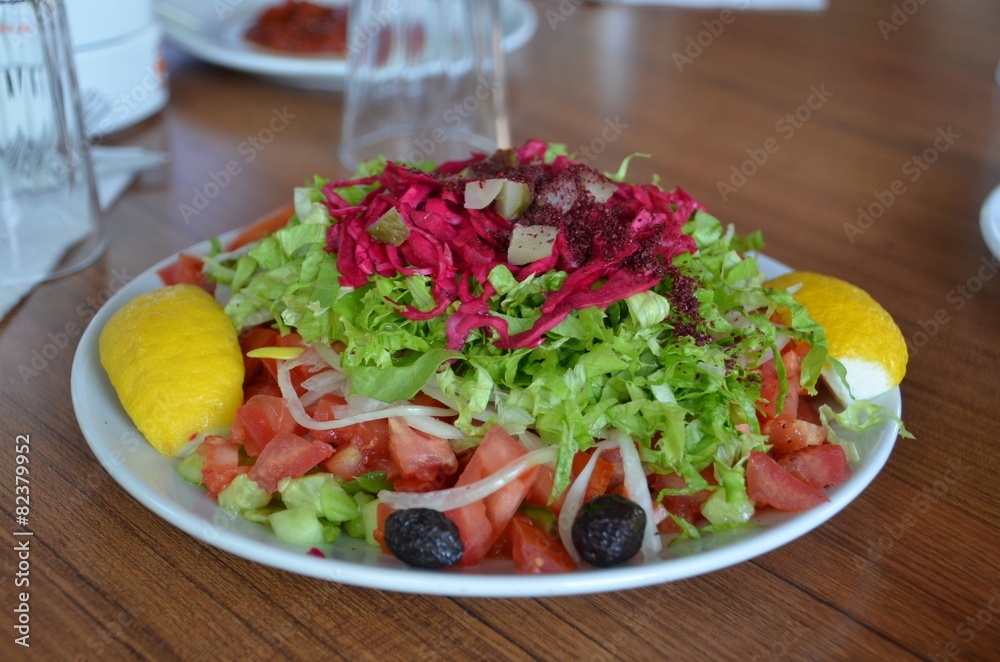 Turkish shepherd salad Turkish shepherd salad