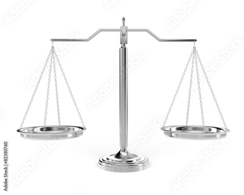 Scales of Justice. 3D. Scales of Justice