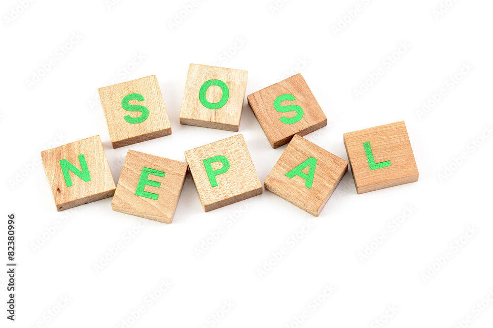 Obraz premium sos nepal