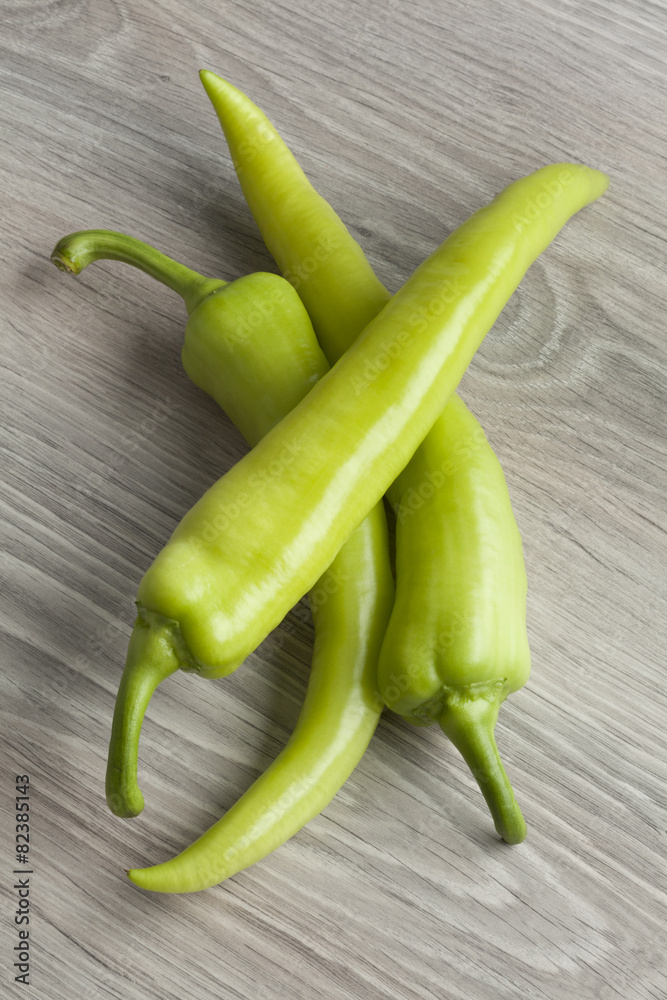 Green turkish peppers Green turkish peppers