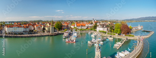 Panorama Hafen Lindau