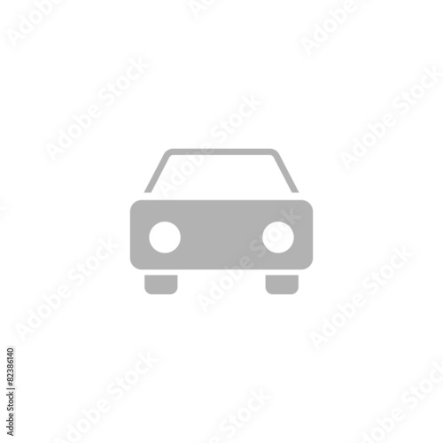 Simple icon car.