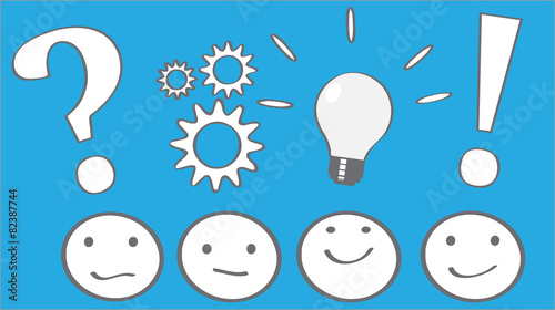 Problem solving process concept