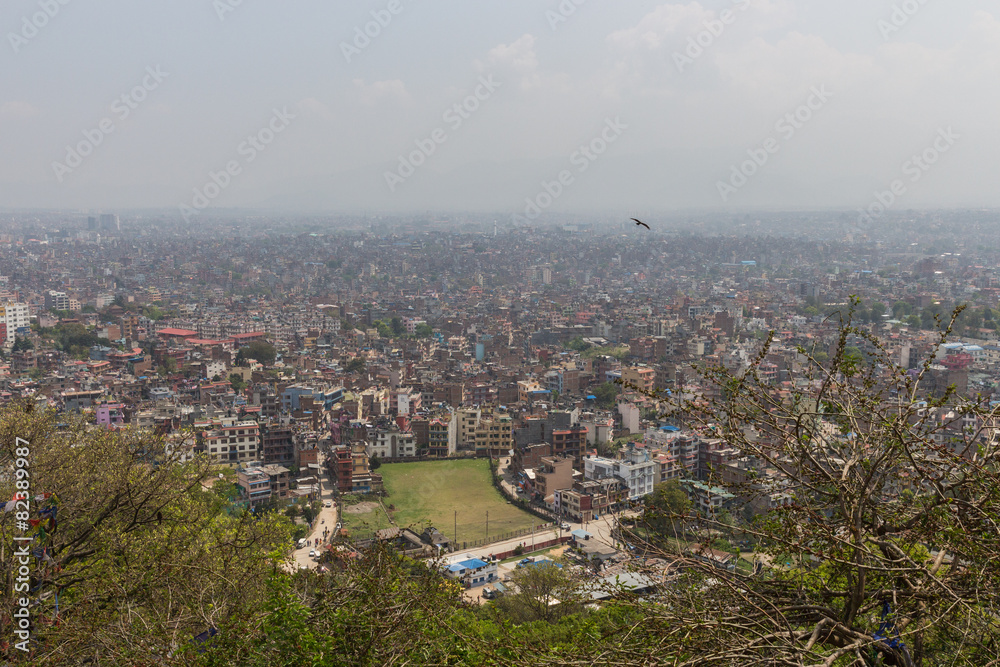 View of the Kathmandu
