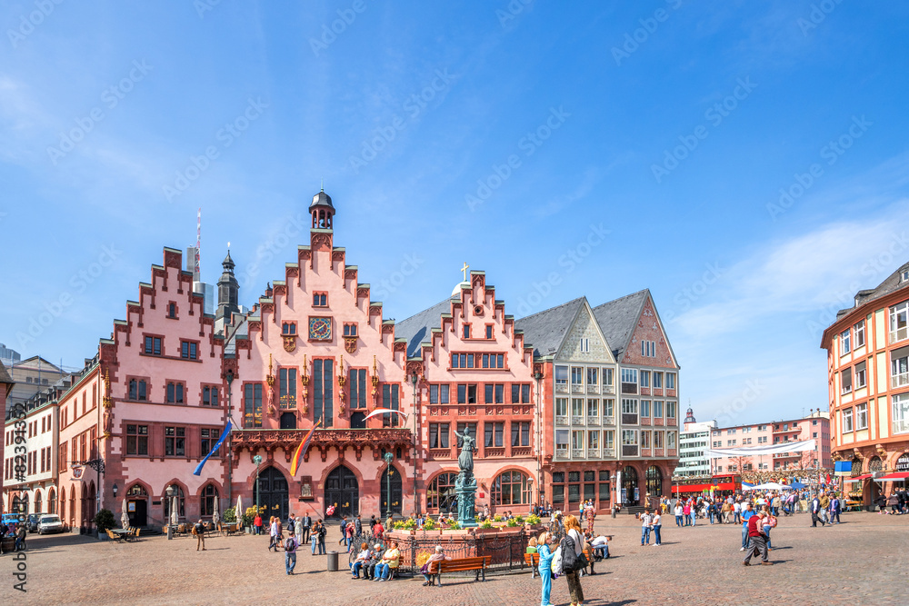 Naklejka premium Römer Frankfurt am Main, Germany 