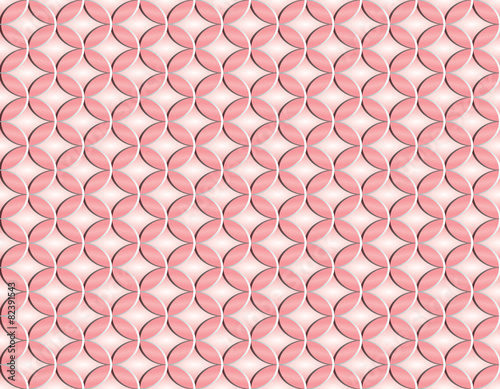 Seamless pattern for background of round