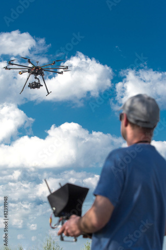 drone, UAV , Multirotor Photography Helicopter