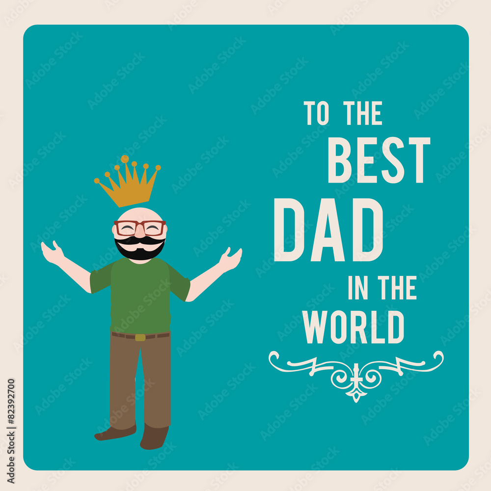 fathers day over blue color background and white text fathers day over blue color background and white text