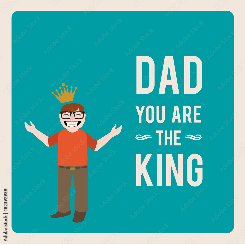 fathers day over blue color background and white text fathers day over blue color background and white text