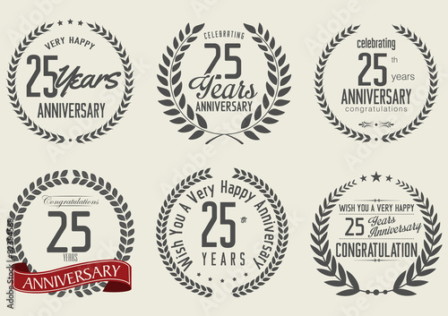 Anniversary label collection, 25 years