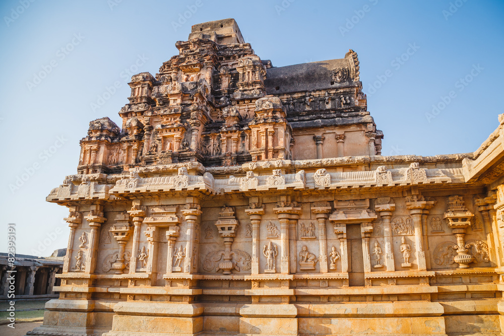 Old ruins of Hampi, Karnataka, India