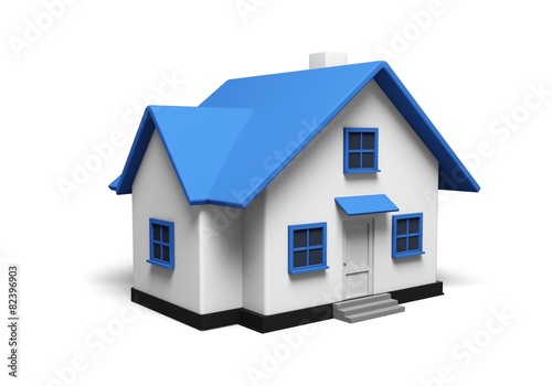 House. 3D. House