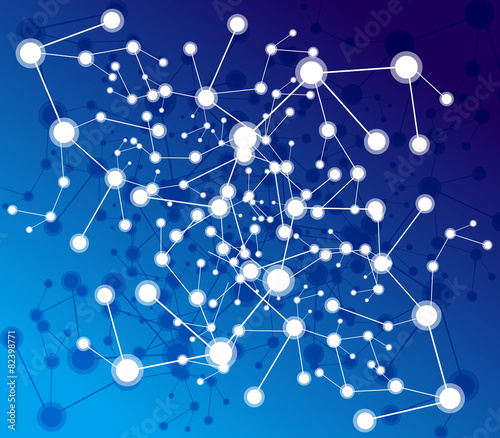 Network technology background.Vector illustration EPS10