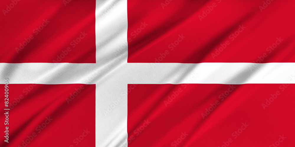 Fototapeta premium Flag of Denmark