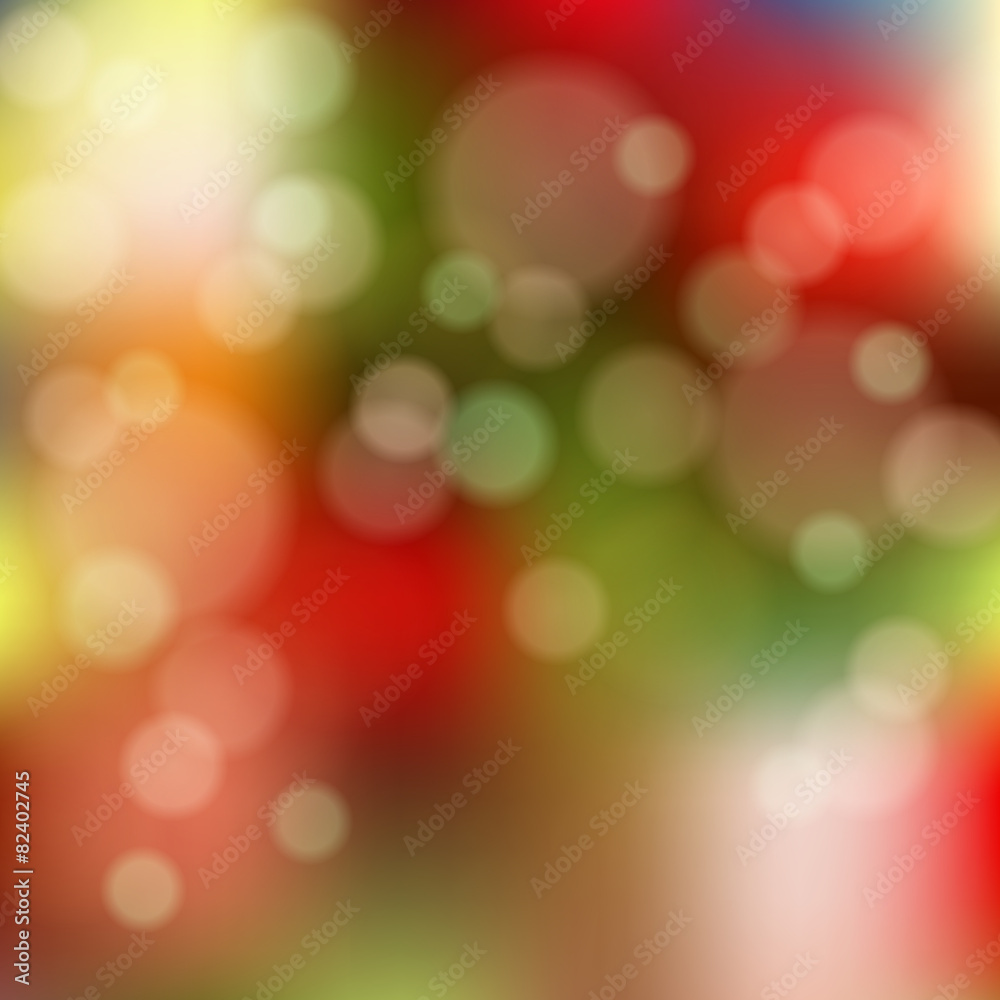 Fototapeta premium Blurred background with bokeh effect