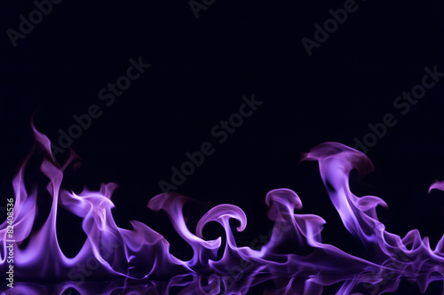 flames isolated