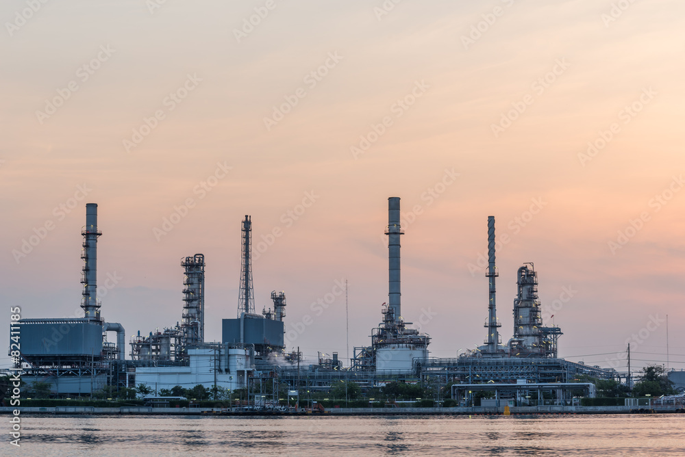 oil and gas refinery petrochemical factory